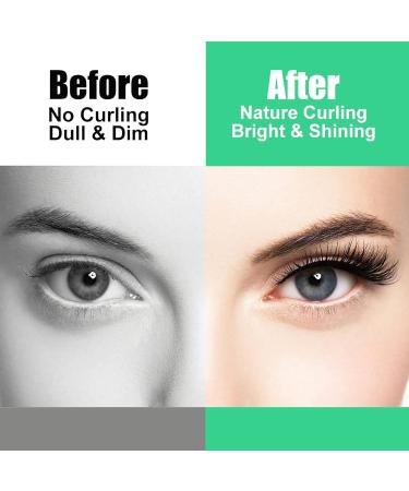 Electric Heated Eyelash Curler - Rechargeable Rapid Heat-Up Long-Lasting Curls with Sensing Heating Silicone Pad (Green) - Buy Internationally - Buy Online on SooperMarket.com