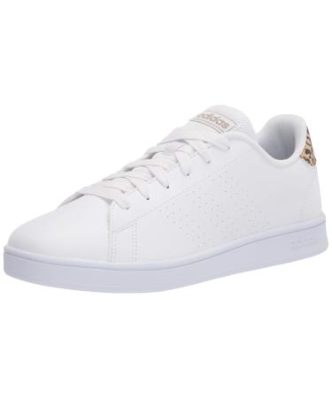adidas Boy's Unisex Kids Advantage Cf I Sneaker Child 10.5 UK Child White White Hazy Beige