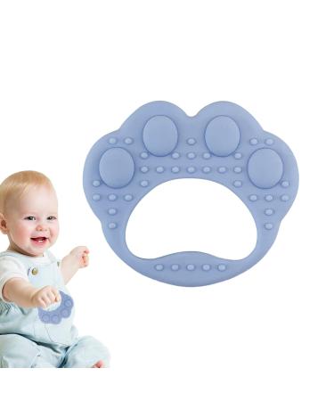Aznever Silicone Baby Bite Ring - Montessori Toddler Teething Toy Cute Anti-Drop Design for Birthdays & Christmas - Buy Online on SooperMarket.com