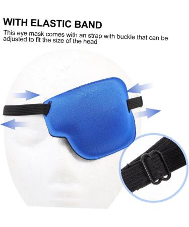 BCOATH 6 Pcs Single Eye Mask 3d Eye Patch Eye Patch Pirate Lazy Glasses Compact Eye Patch Goggles Polyester - Buy Online on SooperMarket.com