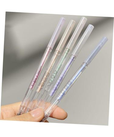 Angoily 5pcs Tools Eye Brush with Pencils S Double-head Brown Pencil Thin Pens Makeup Eyebrow - Buy Online on SooperMarket.com