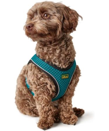 HUNTER HILO COMFORT Harness for Small Dogs - Mesh & Reflective Elements Turquoise ML - International Shipping Available - Buy Online on SooperMarket.com