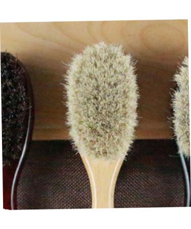 Beavorty 3-Pack Bamboo Beard & Hair Brush Set for Men 20x5cm Mustache Baby & Bathroom Grooming Brushes - Buy Online on SooperMarket.com