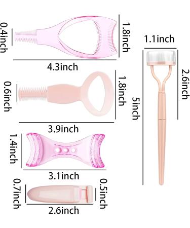 5 in 1 Eyelash Application Tool Kit - Curlers Separators & Applicators for Perfect Lashes | International Shipping - Buy Online on SooperMarket.com