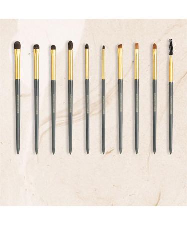 DFHBFG Eyeshadow Brush Set Soft Hair Eye Detail Portable Small Smudge Beginner Makeup Brushes 18cm 18cm D