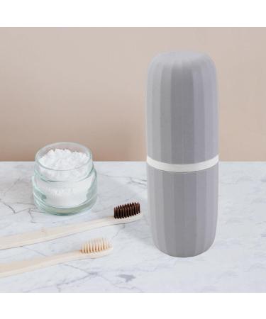 Magideal 5x Portable Toothbrush Holder Set - Compact & Reusable Travel Case for Camping Outdoor & Shower - Buy Online on SooperMarket.com