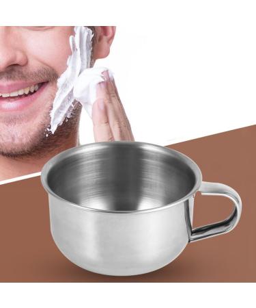 Restokki Stainless Steel Shaving Bowl | Metal Soap Cup for Man | Durable Foam Cleaning Tool - Buy Online on SooperMarket.com
