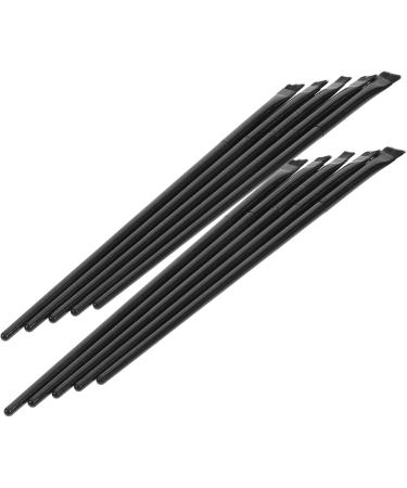 Healeved 48 Pcs Eyeliner Brush Eye Shadow Brush Eyeshadow Brushes Brow Brushes for Eyebrows Black - Buy Online on SooperMarket.com