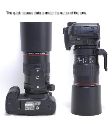 iShoot Tripod Mount Ring for Canon EF 100mm f/2.8L Macro Lens | ARCA Compatible Quick Release Plate | Replacement for Canon Tripod Mount Ring D - Buy Online on SooperMarket.com