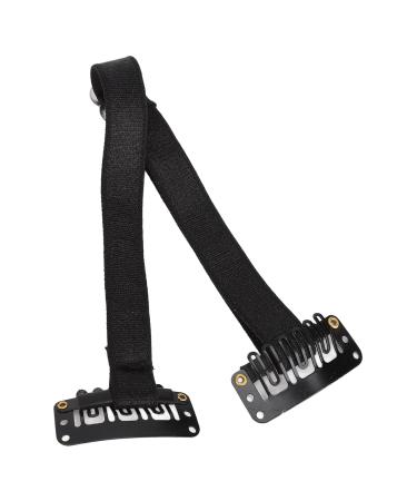 Face Lift Band | Wrinkle Removal Belt - 4 Reusable Pieces with Hair Clip for Face Shaping (Black) - Shop Now - Buy Online on SooperMarket.com
