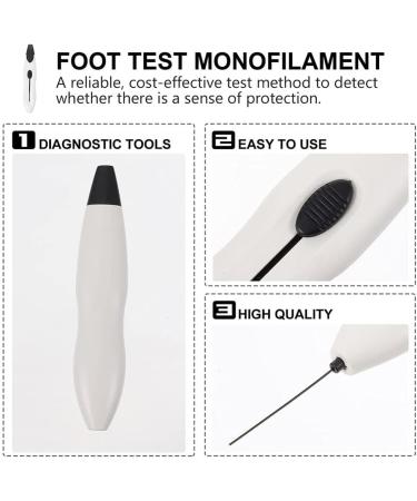 24pcs Diabetic Monofilament Tester Pens - Foot Filament Weinstein Monofilament Neurological Diagnostic Tool - Buy Online on SooperMarket.com