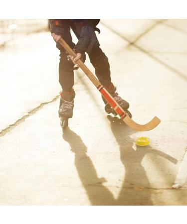 ABOOFAN Yellow Roller Hockey Puck - Inline & Street Hockey Training Equipment - International Shipping Available - Buy Online on SooperMarket.com