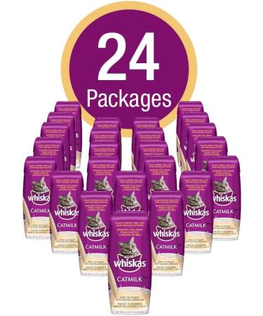 WHISKAS Catmilk Kitten & Cat Treats 200ml (24 Pack) - Buy Online on SooperMarket.com