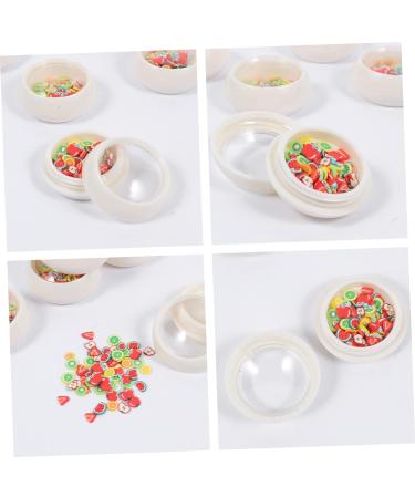 Healeved 6 Boxes Fruit Nail Patch Nail Art Marking Kits Nail Art Sticker U as Postizas Para Nail Stickers Fruit Nail Slices Fruit Slices for Nail Art 3d Suite Polymer Clay Cartoon - Buy Online on SooperMarket.com