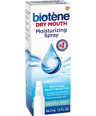 Biotene Moisturizing Mouth Spray 1.5 fl oz - Pack of 2 | Hydrating Oral Care Solution - Buy Online on SooperMarket.com