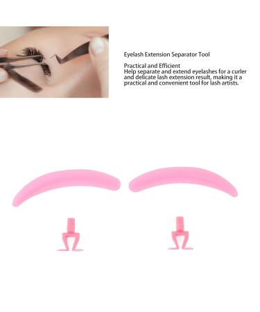 Buy Eyelash Separator for Lash Extensions - Reusable Silicone Tool for Professionals & Beginners - Washable Isolation Helper (Rose Red - Buy Online on SooperMarket.com