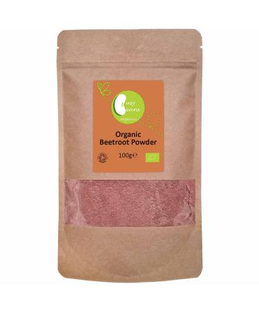 Organic Beetroot Powder - Certified Organic - by Busy Beans Organic (100g)