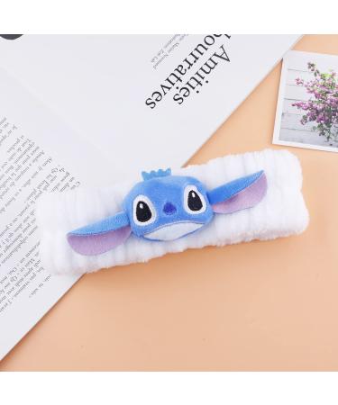 Cartoon Stitch Headband for Girls Women - Adjustable Elastic Hair Band for Makeup and Spa - HB-Sti - Buy Online on SooperMarket.com
