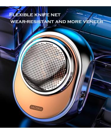 Mini Shave for Men USB Electric Shaver Portable Razor Wet and Dry Shaver for Men for Home Office Business Travel (Silver) - Buy Online on SooperMarket.com