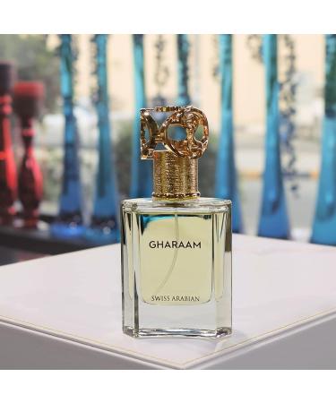 Swiss Arabian Gharaam - Luxury Products From Dubai - Long Lasting Addictive Personal EDP Spray Fragrance - Seductive Signature Aroma - 1.7 Oz - Buy Online on SooperMarket.com