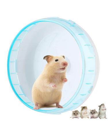 iFCOW Hamster Running Wheel 21 cm Pet Mouse Mice Gerbil Rats Silent Running Spinner Exercise Wheel Toy (Bracket NOT INCLUDED)