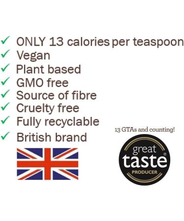 Sweet Freedom Gingerbread Syrup - 13 Calories Per Teaspoon - Ideal for Coffee, Cocktails, Pancakes & Vegan Baking - 350g Pack - Buy Online on SooperMarket.com
