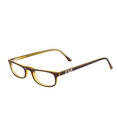 Edison & King Practical reading glasses Remedy in 2 wearing options with premium lenses +2.50 dpt Brown