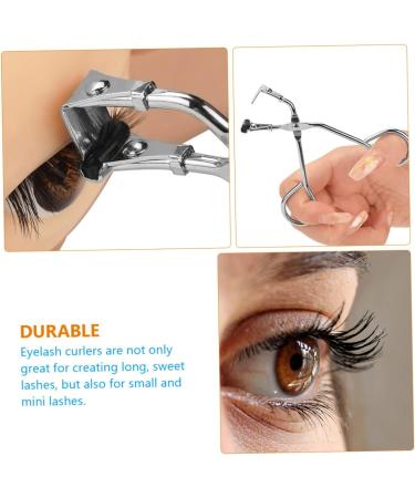 NOLITOY Mini Eyelash Curler & Lash Tools - Pro Precision Curling & Eyebrow Brush - Stainless Steel Beauty Tools for Perfect Lashes - Buy Online on SooperMarket.com