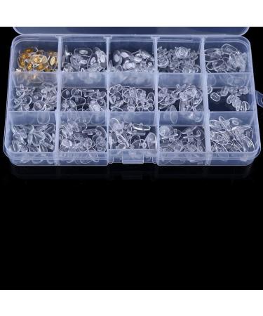 Buy 300 Pcs Silicone Nose Pads for Glasses - Soft Accessories Repair Tool | Bagima Glasses Pads Insert - Buy Online on SooperMarket.com
