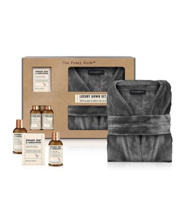 Baylis & Harding The Fuzzy Duck Bergamot Hemp & Sandalwood Men's Luxury Gown Gift Set (Pack of 1) - Vegan Friendly