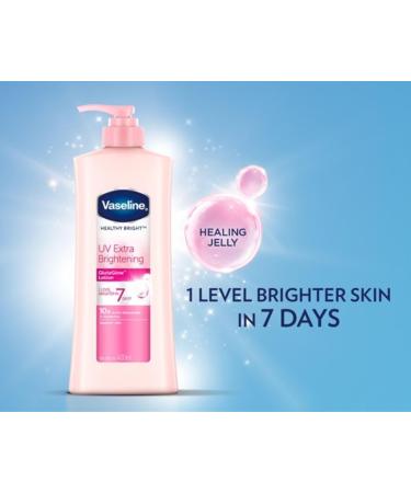 Buy Vaseline Healthy Bright UV Extra Brightening Gluta Glow Body Lotion 300ml - Enhance Skin Radiance | International Shipping Available - Buy Online on SooperMarket.com