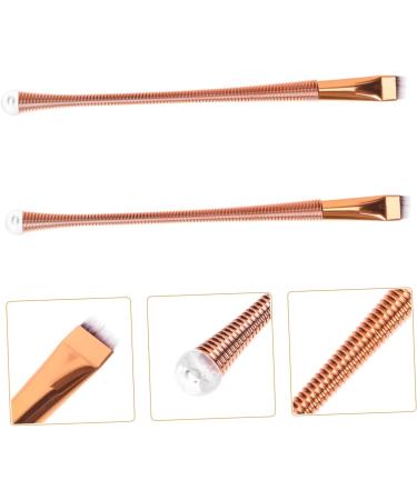 MUSISALY 2pcs Eyeliner Brush Angled Eyeliner Eye Brush Eyeliner Makeup Tool Eyebrow Makeup Brush Plastic - Buy Online on SooperMarket.com