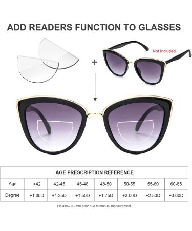 SKYWAY Stick on Bifocal Lens 3.0 Diopter - Transform Sunglasses into Readers - Buy Online on SooperMarket.com