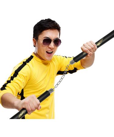 Zalani Safe Foam Rubber Training Nunchucks (2 Pack Black) - Ideal for Safe and Effective Martial Arts Practice - Buy Online on SooperMarket.com