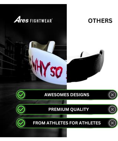 Ares Fightwear Premium Mouthguard - Top Quality Boxing & MMA Protection for Athletes | Ideal Fit with Storage Box - Buy Online on SooperMarket.com