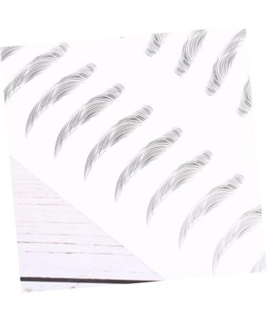 Mikinona 2 Pairs Waterproof Stickers Artificial Eyebrow Stickers Transfer Stickers Disposable 3d Template - Buy Online on SooperMarket.com