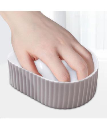 kawehiop Nail Soaking Bowl Manicure SPA Tool for Home Salon Acrylic Remover Durable and Easy to Clean White 14.8x11.5x5.7cm 1Set 1Set White 14.8x11.5x5.7cm - Buy Online on SooperMarket.com