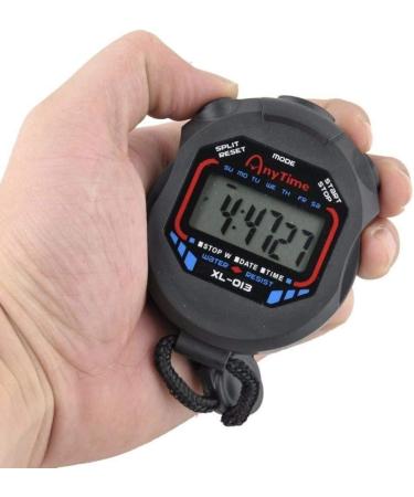 Multi-function Professional Handheld Electronic Digital LCD Chronograph Timer Stop Watch Sportwatch - Buy Online on SooperMarket.com