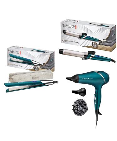 Remington Styling Set Advanced Coconut: Hairdryer + Hair Straightener + Curling Iron 32mm Styling Set Advanced Coconut Single