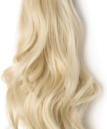 Silk-co 18inch Bleach Blond Long Curly Ponytail Extensions Claw on Synthetic Clip in Hairpiece Pony Tail Extension 18inch (Pack of 1) Bleach Blond - Buy Online on SooperMarket.com