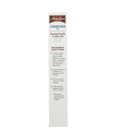 Near East Couscous Roasted Garlic & Olive Oil 5.8 oz. - Authentic Mediterranean Flavor - Buy Online on SooperMarket.com