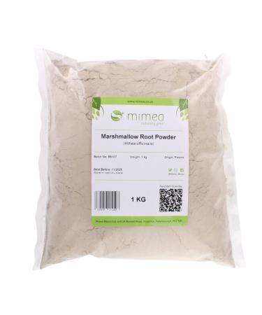 Mimea Marshmallow Root Powder | 1kg | Quality Ingredients | Herbal Remedy | Natural | No Additives | Tea Infusion 1 kg (Pack of 1)