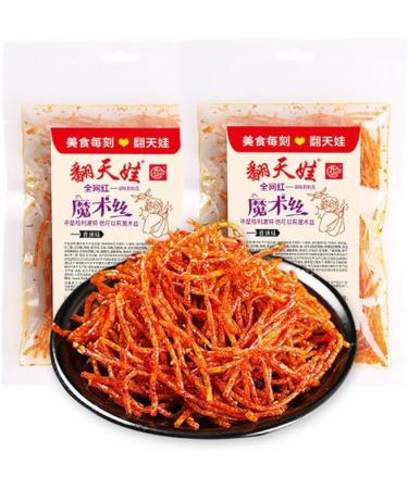 Latiao Combination Pack Spicy Strips Nostalgic Snack Gift Pack Internet Celebrity Snack Food Latiao Big Gluten Instant Snacks Instant Latiao Handmade latiao (406g (5 Big Bags)) - Buy Online on SooperMarket.com