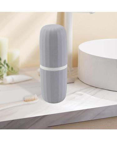 Magideal 5x Portable Toothbrush Holder Set - Compact & Reusable Travel Case for Camping Outdoor & Shower - Buy Online on SooperMarket.com