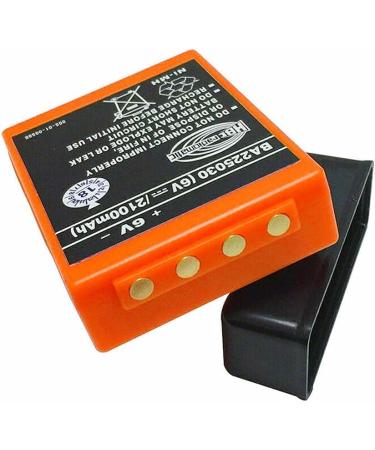 6V 2100mAh HBC Radiomatic BA225030 Rechargeable Battery - Ideal for HBC Crane Remote Control Pump Truck | International Shipping Available - Buy Online on SooperMarket.com