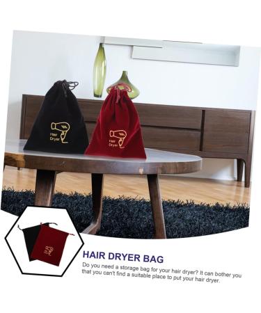 PLAFOPE 4pcs Storage Bag Drawstring Hair Dryer Bag Drawstring Hair Dryer Carriers The Tote Bag Fabric - Buy Online on SooperMarket.com