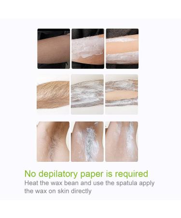 Depilatory Harsh Wax Beans for Arm & Body Hair Removal - Lavender 300g Pack for Men & Women - Buy Online on SooperMarket.com