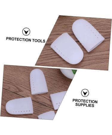Healeved Anti-Wear Finger and Toe Protectors - 10 Pairs | Protective Cover for Crease Prevention, Friction Reduction, Arthritis Relief | Thumb, Index Finger, Big Toe Guards - Buy Online on SooperMarket.com