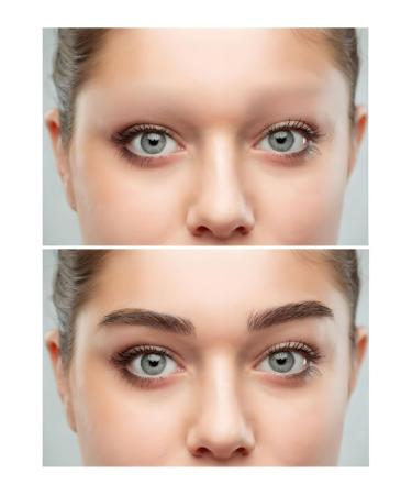 XXL Lashes Handmade Artificial Eyebrows - Natural Look for Sparse Hair | Includes Skin Adhesive | International Shipping - Buy Online on SooperMarket.com