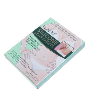 Scar Sticker 4pcs Silicone Scar Tape Silicone Scar Strips Scar Tape for Scars Wound Repair Scar Wound Care Dressings Face s Gel Silicone Sheet Scar Tape